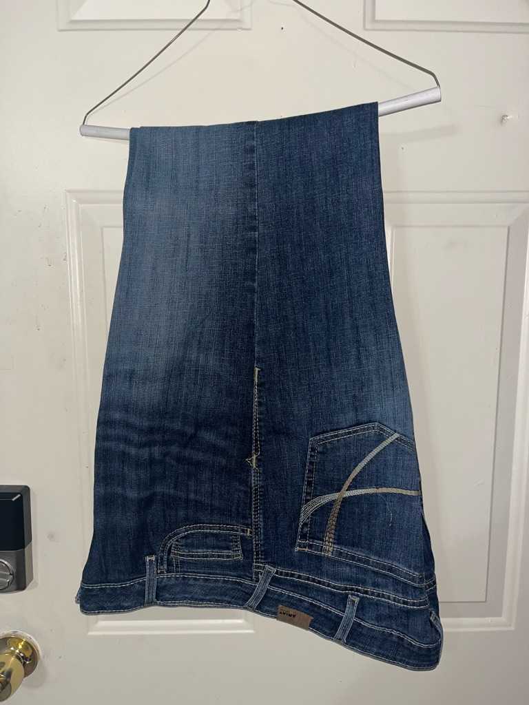 Ariat Womens Denim Wide Leg Jeans In Dark Indigo